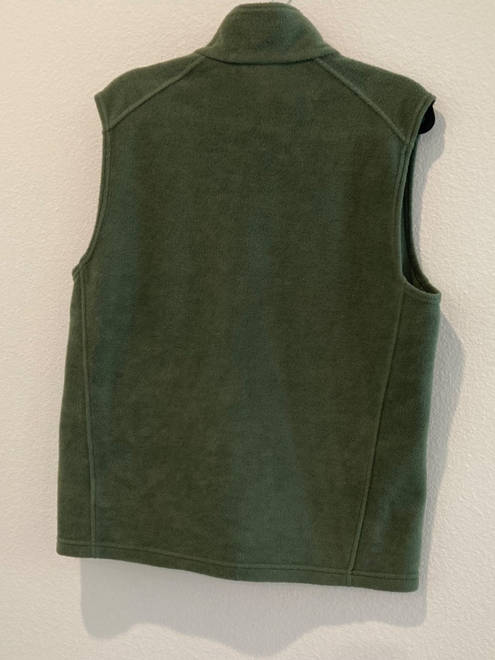 Columbia Men's Olive Green Steens Mountain Full Zip Fleece Vest Jacket Size Medi - Picture 7 of 11